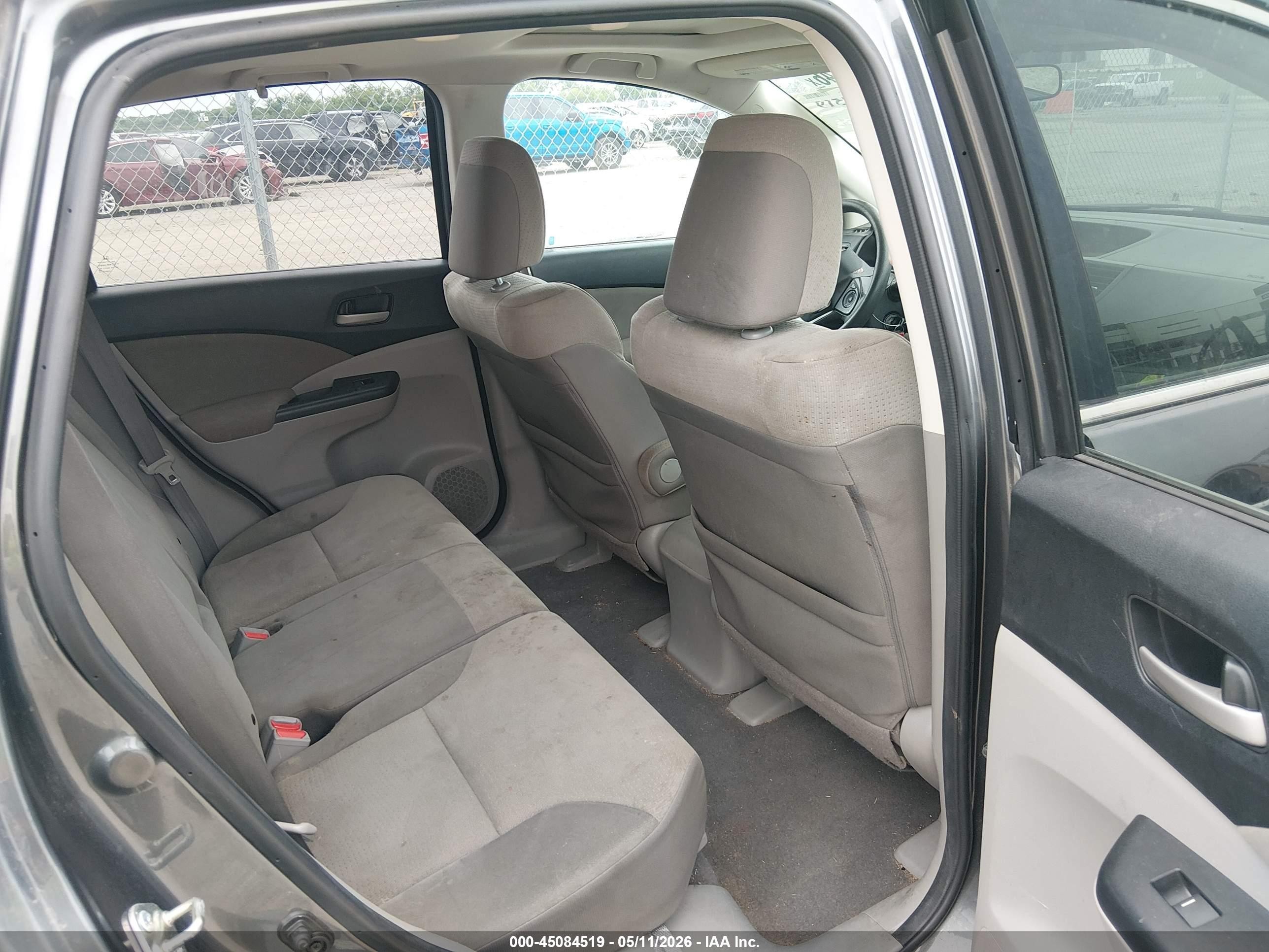 2014 Honda Cr-v Ex Gray vin: 5J6RM4H5XEL077249