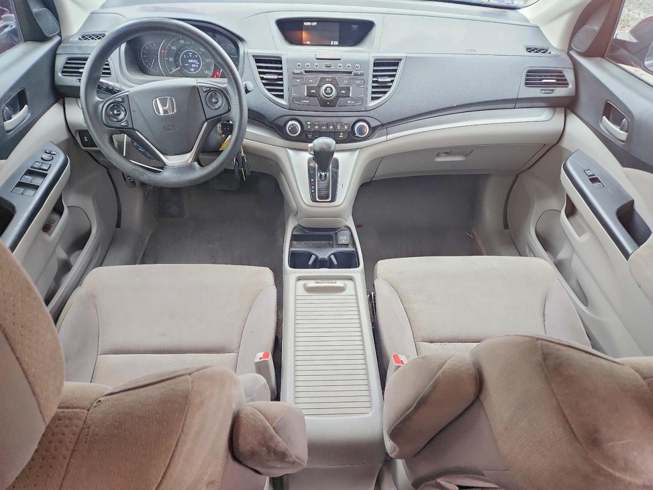 2014 Honda Cr-v Ex Burgundy vin: 5J6RM4H5XEL081477