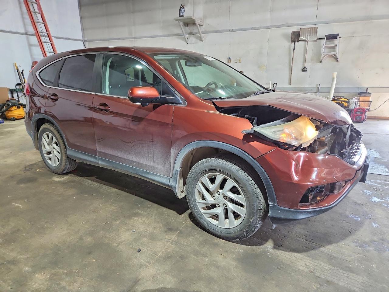 2015 Honda Cr-v Ex Brown vin: 5J6RM4H5XFL029610