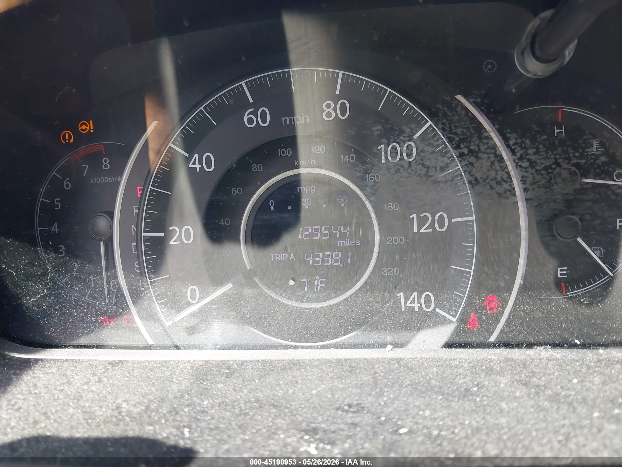2015 Honda Cr-v Ex Белый vin: 5J6RM4H5XFL109750