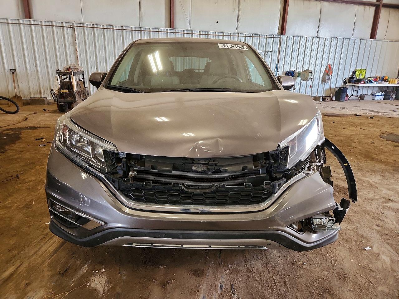 2015 Honda Cr-v Ex Tan vin: 5J6RM4H5XFL112583