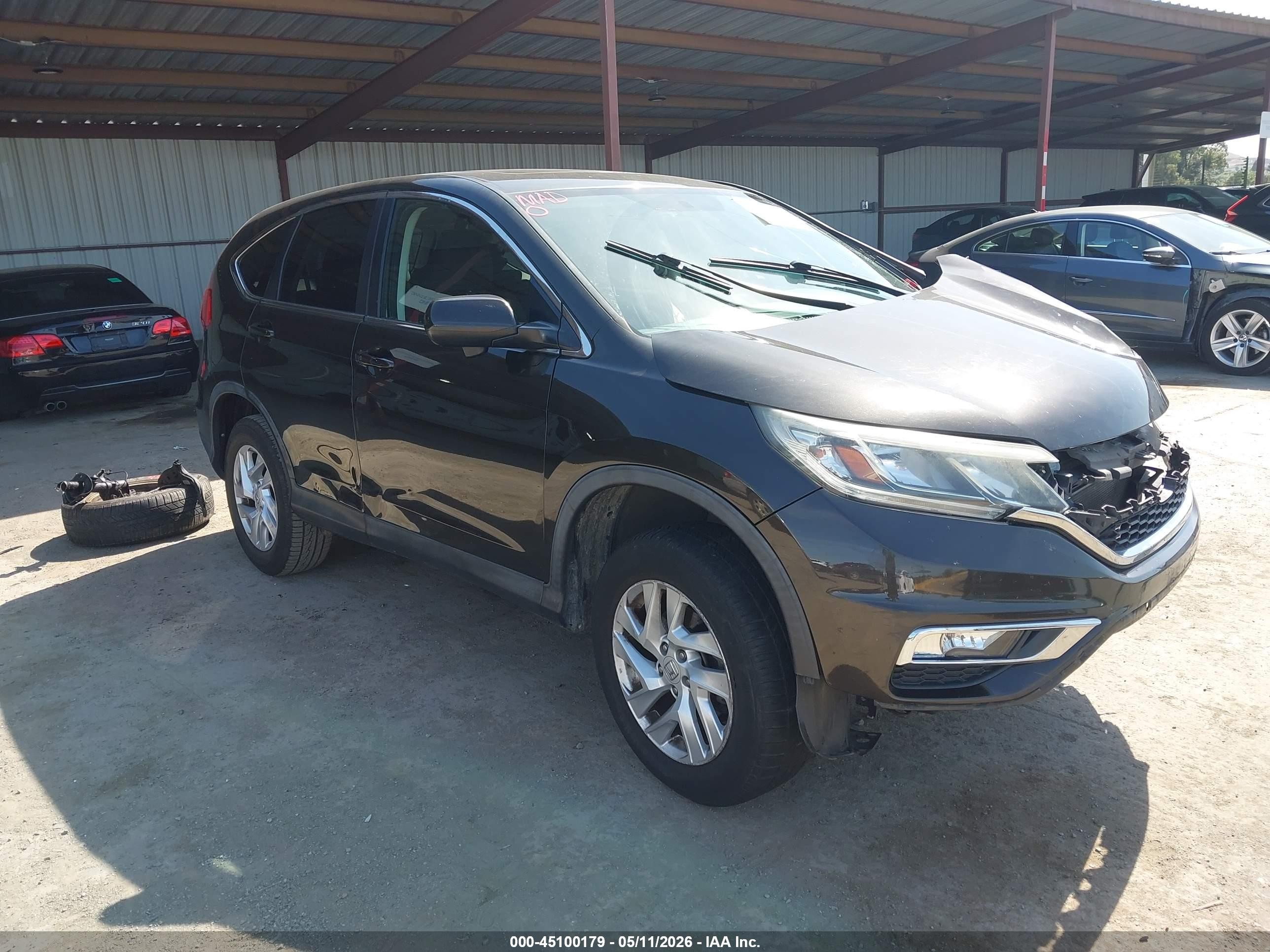 2015 Honda Cr-v Ex Brown vin: 5J6RM4H5XFL113927