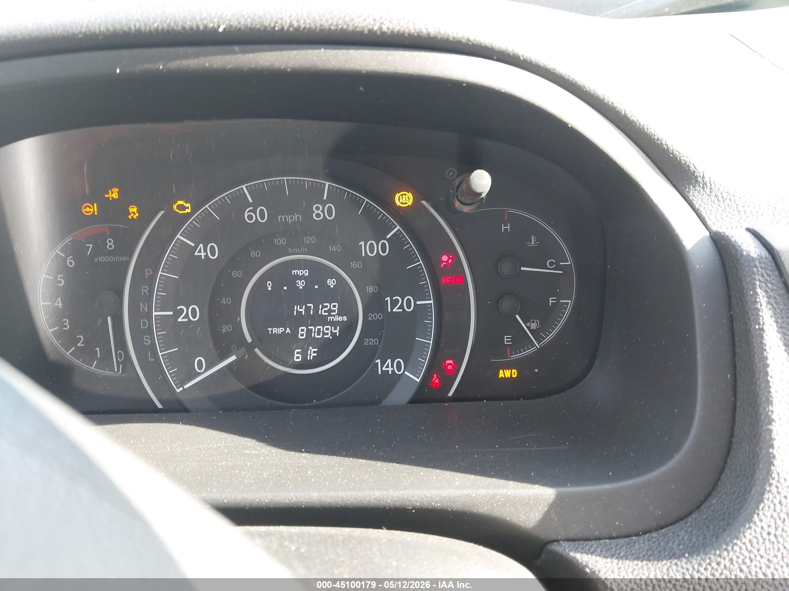 2015 Honda Cr-v Ex Коричневый vin: 5J6RM4H5XFL113927