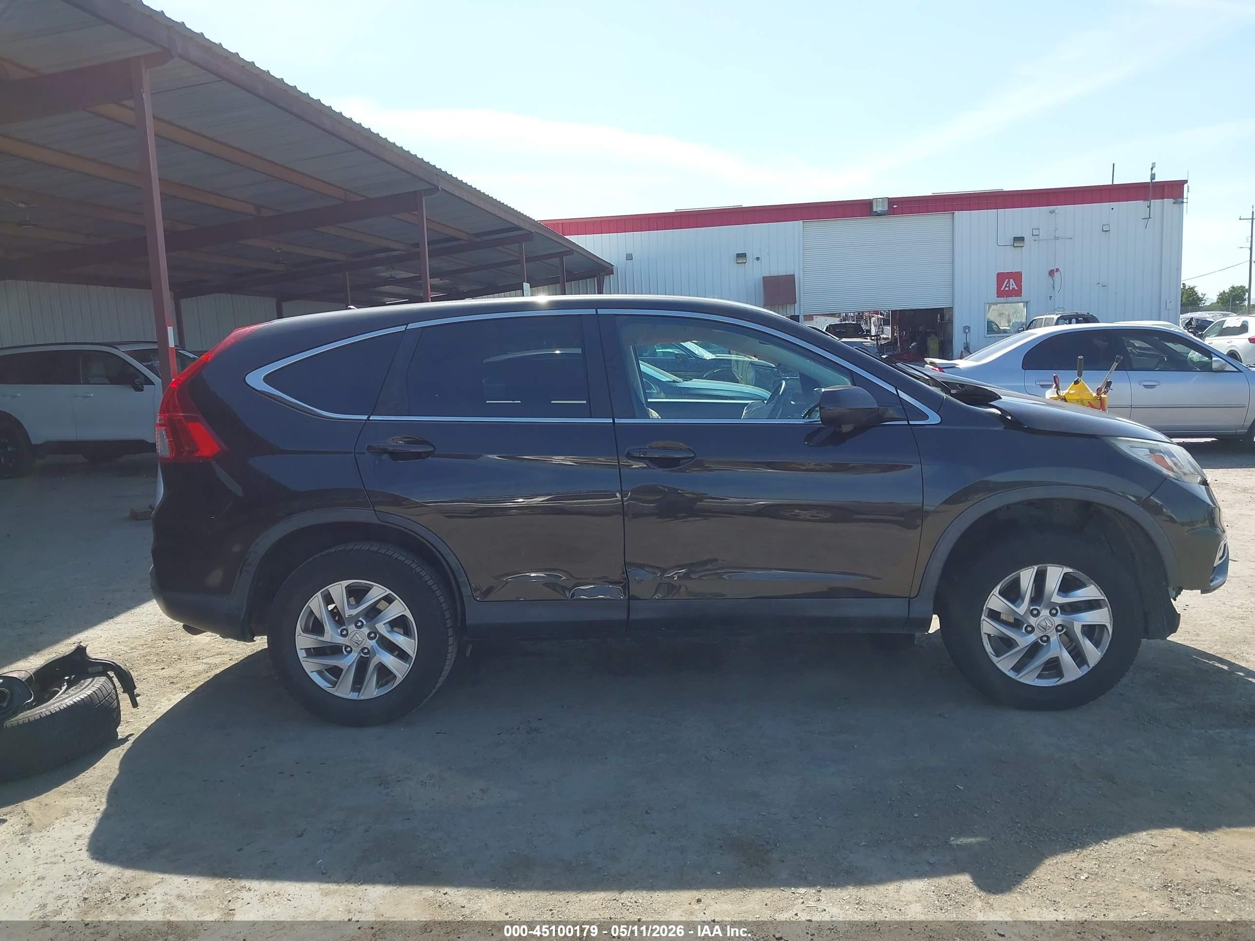 2015 Honda Cr-v Ex Коричневый vin: 5J6RM4H5XFL113927