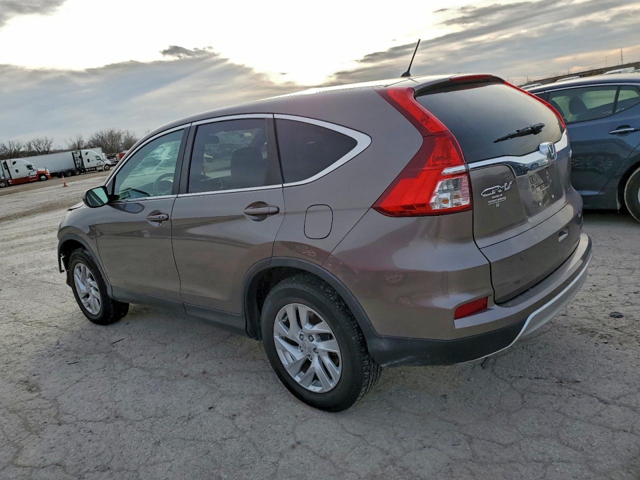 2015 Honda Cr-v Ex Tan vin: 5J6RM4H5XFL114396