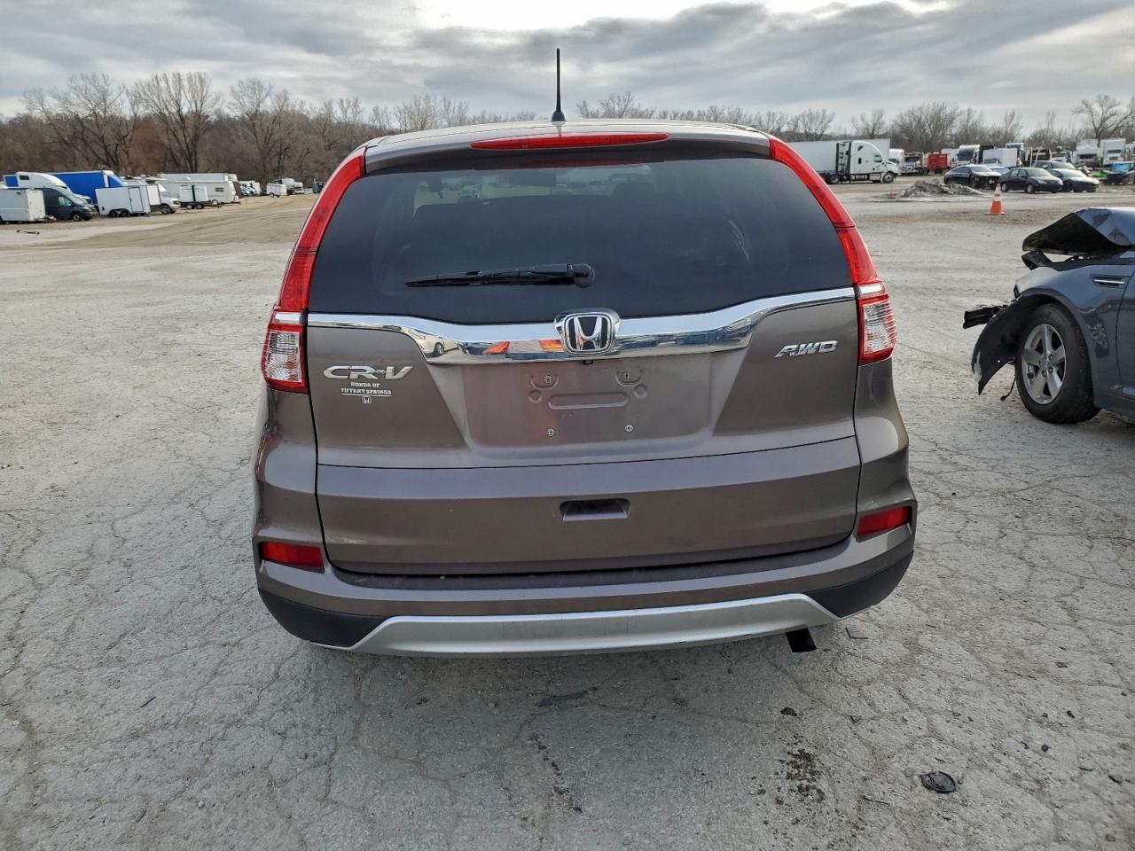 2015 Honda Cr-v Ex Tan vin: 5J6RM4H5XFL114396
