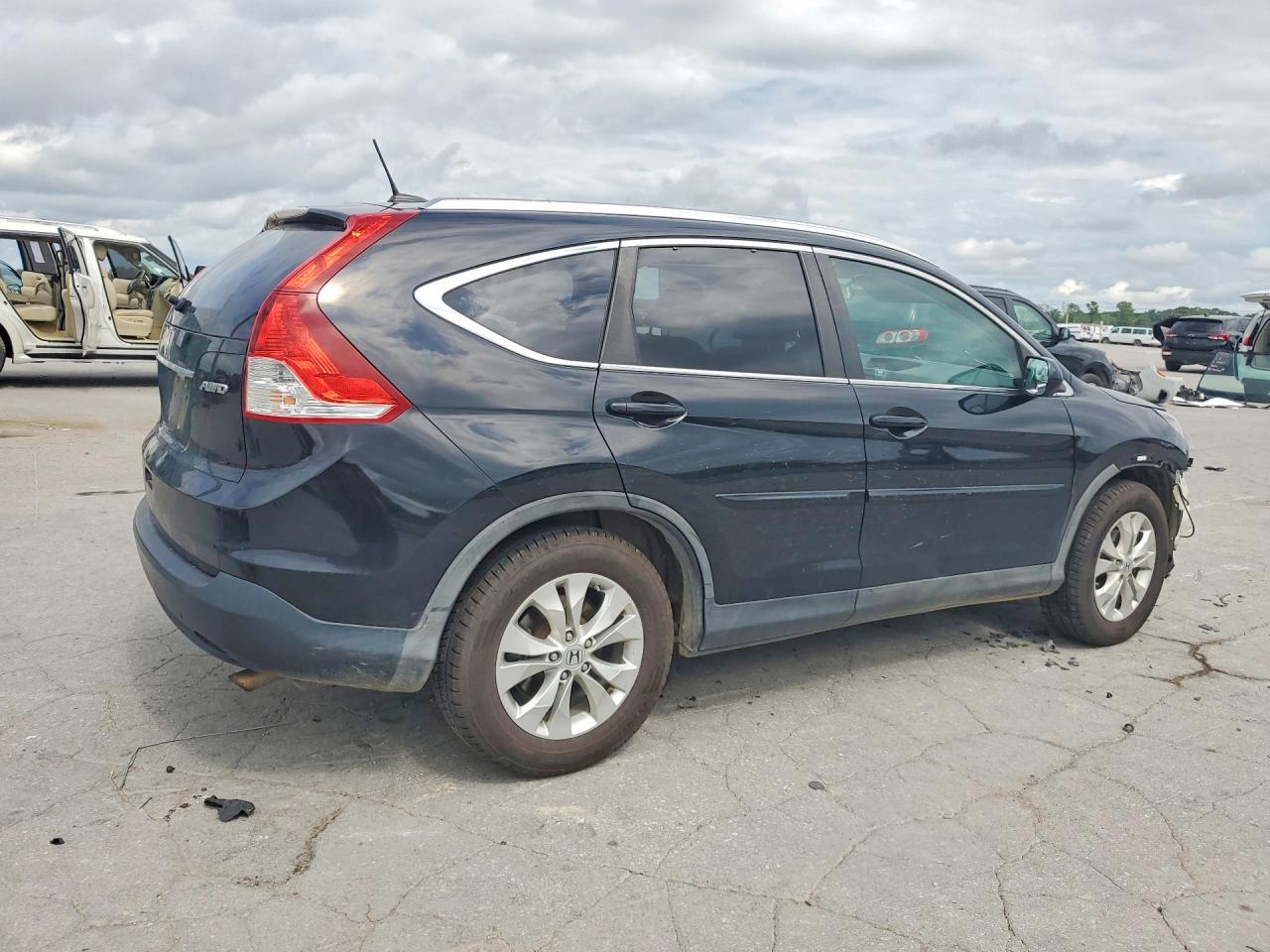 2012 Honda Cr-v Exl Black vin: 5J6RM4H70CL001571