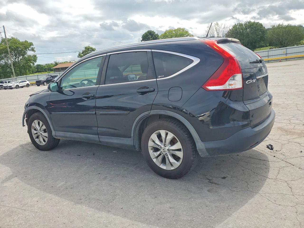 2012 Honda Cr-v Exl Black vin: 5J6RM4H70CL001571