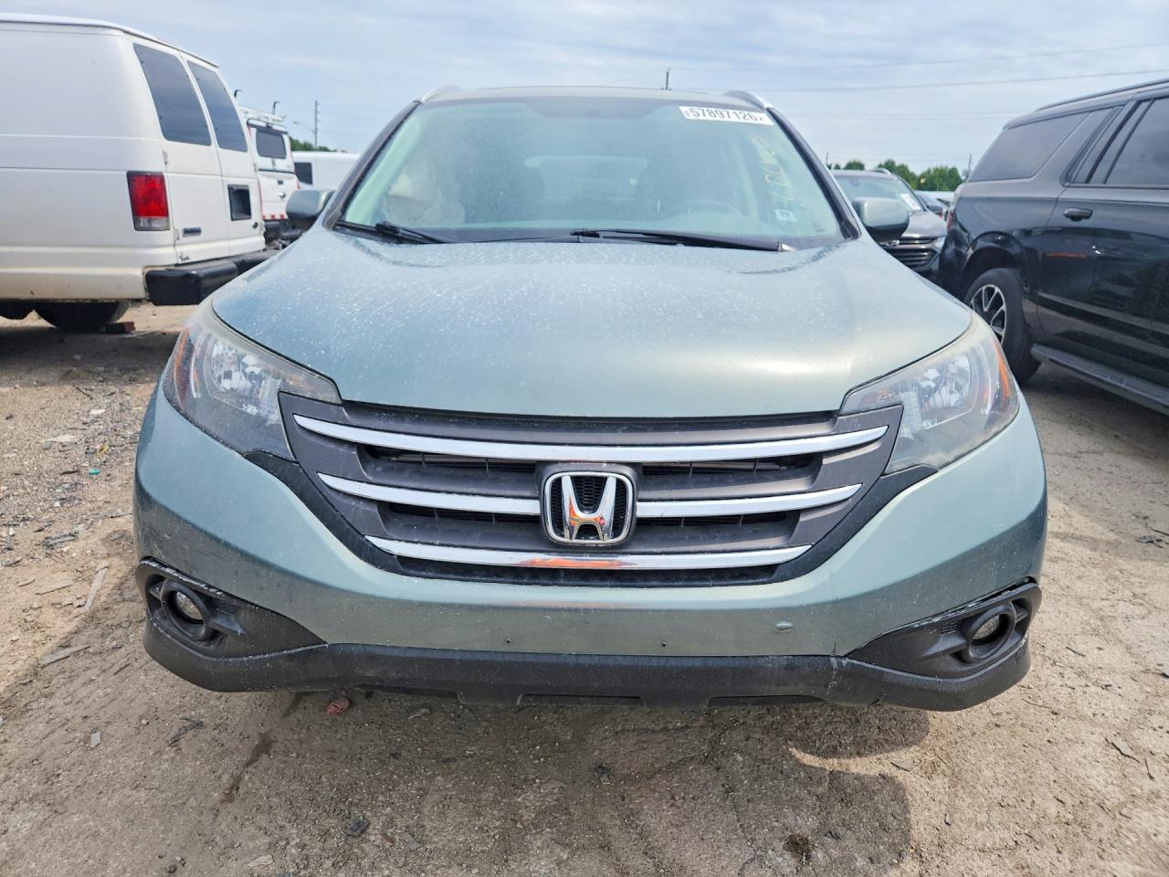 2012 Honda Cr-v Exl Turquoise vin: 5J6RM4H70CL005670