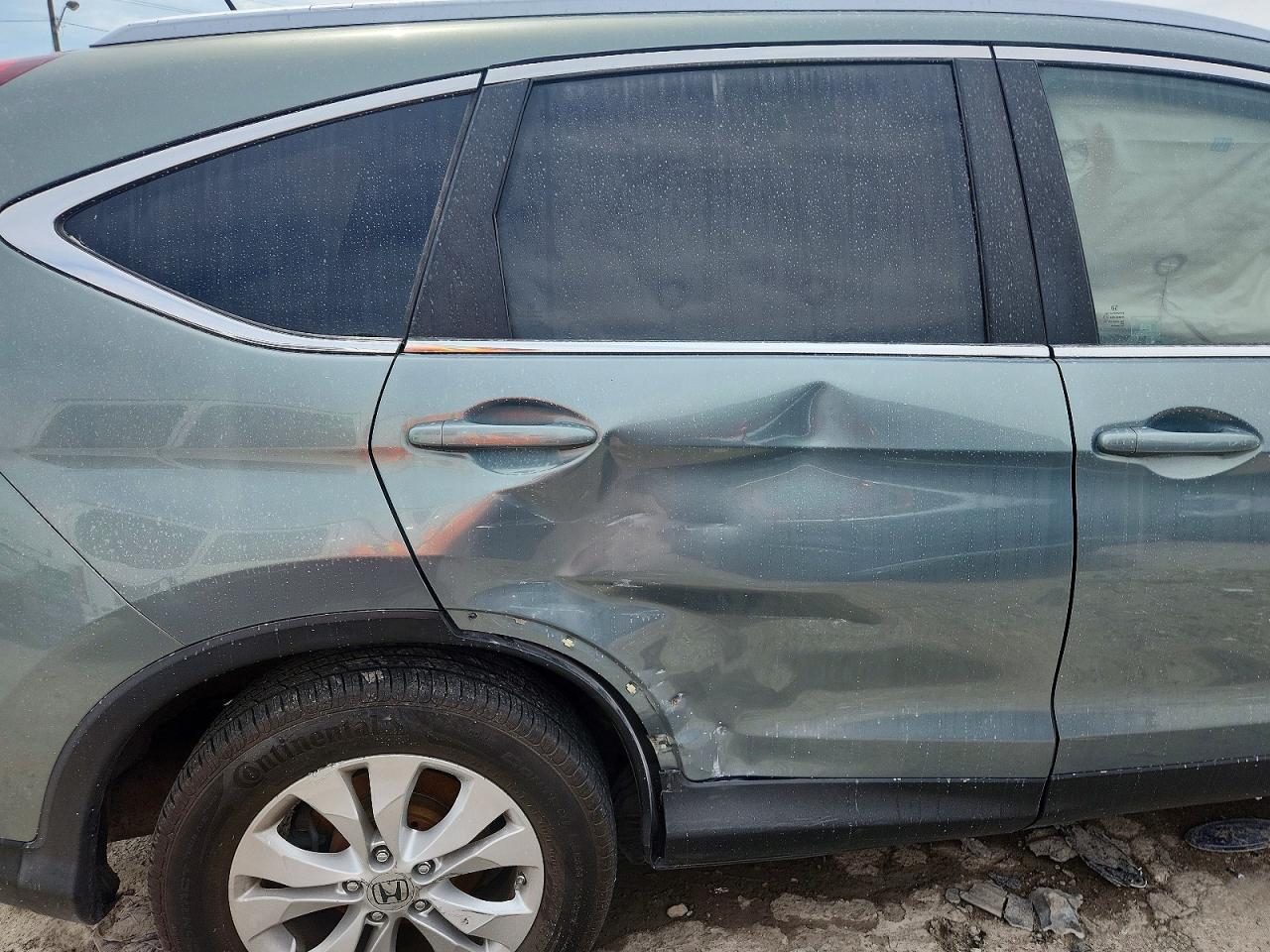 2012 Honda Cr-v Exl Turquoise vin: 5J6RM4H70CL005670