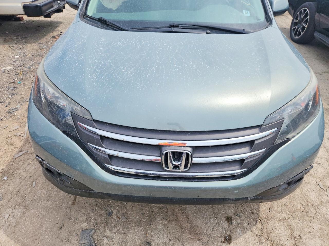 2012 Honda Cr-v Exl Turquoise vin: 5J6RM4H70CL005670