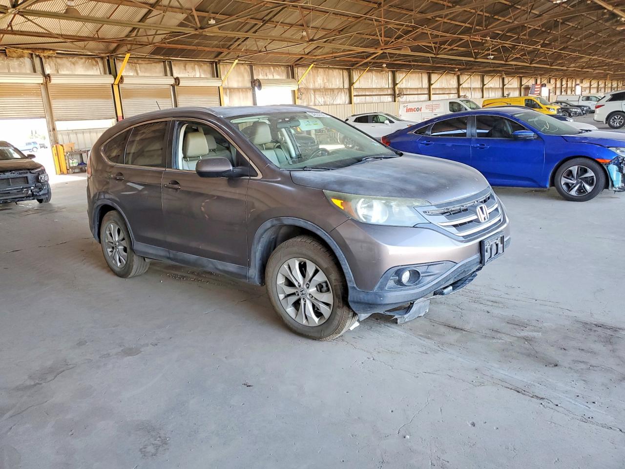 2012 Honda Cr-v Exl Gray vin: 5J6RM4H70CL010643