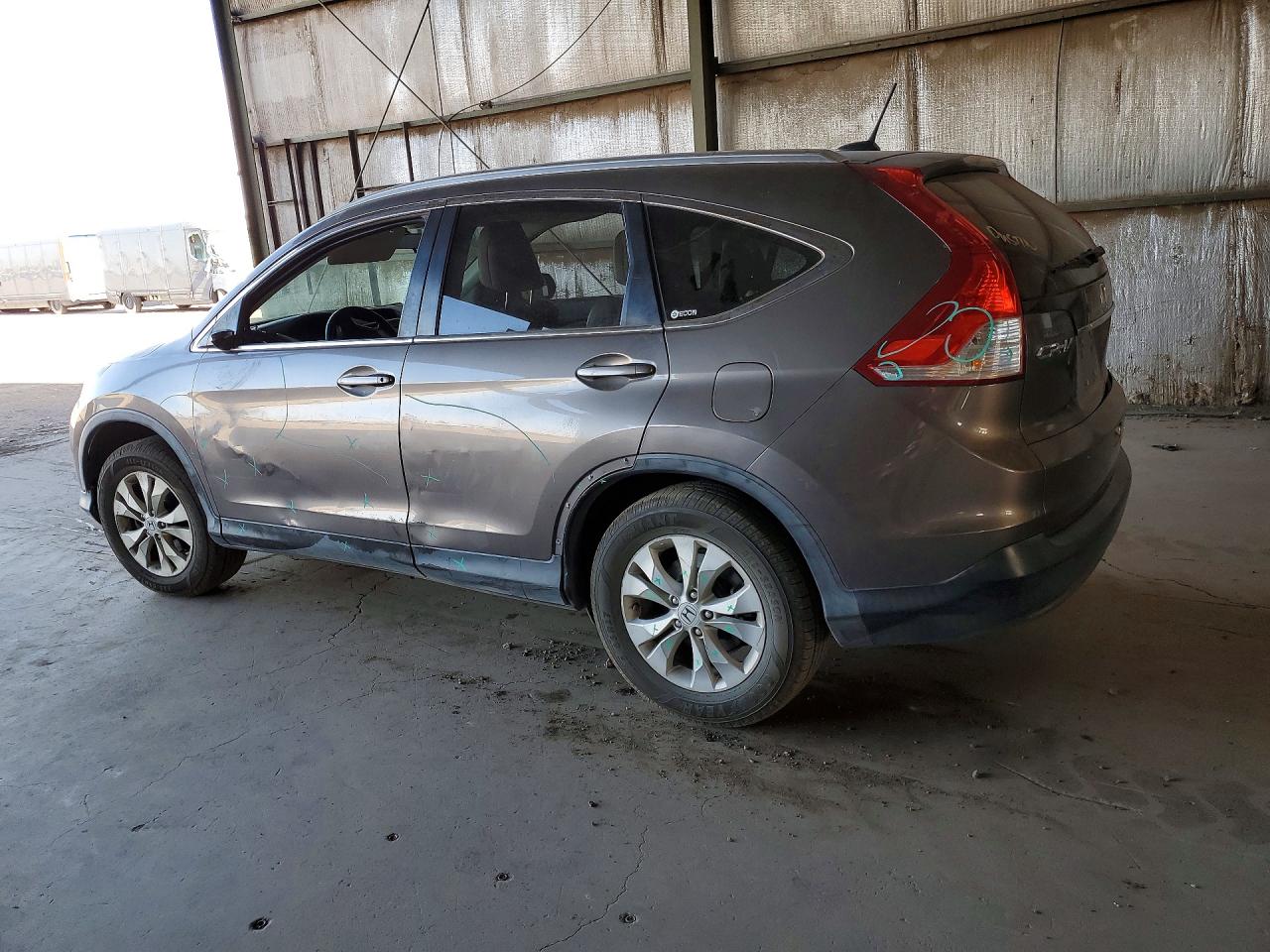 2012 Honda Cr-v Exl Gray vin: 5J6RM4H70CL010643