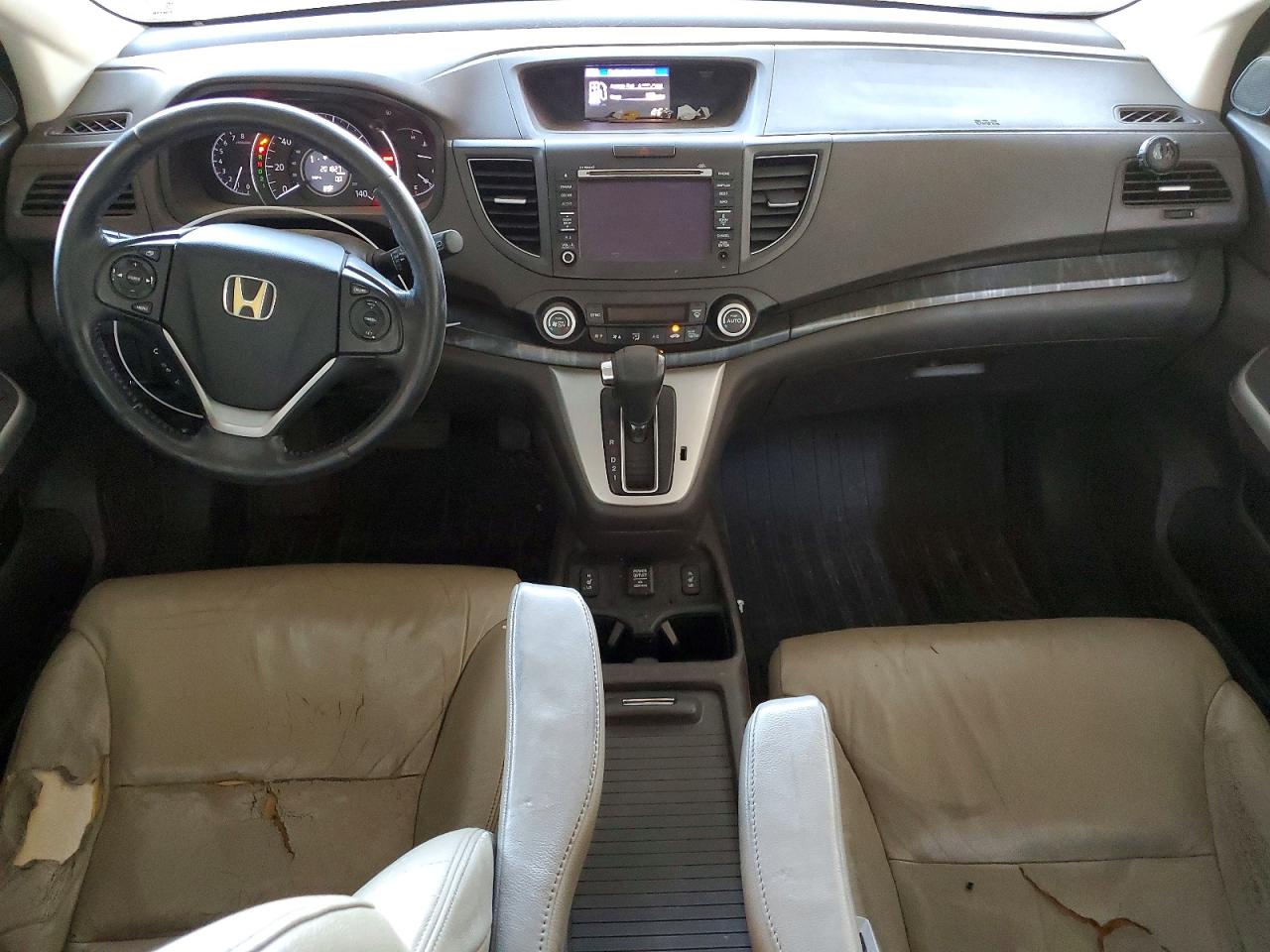 2012 Honda Cr-v Exl Gray vin: 5J6RM4H70CL010643