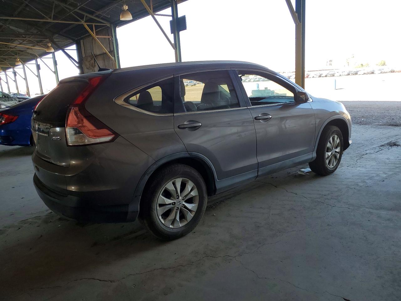 2012 Honda Cr-v Exl Gray vin: 5J6RM4H70CL010643
