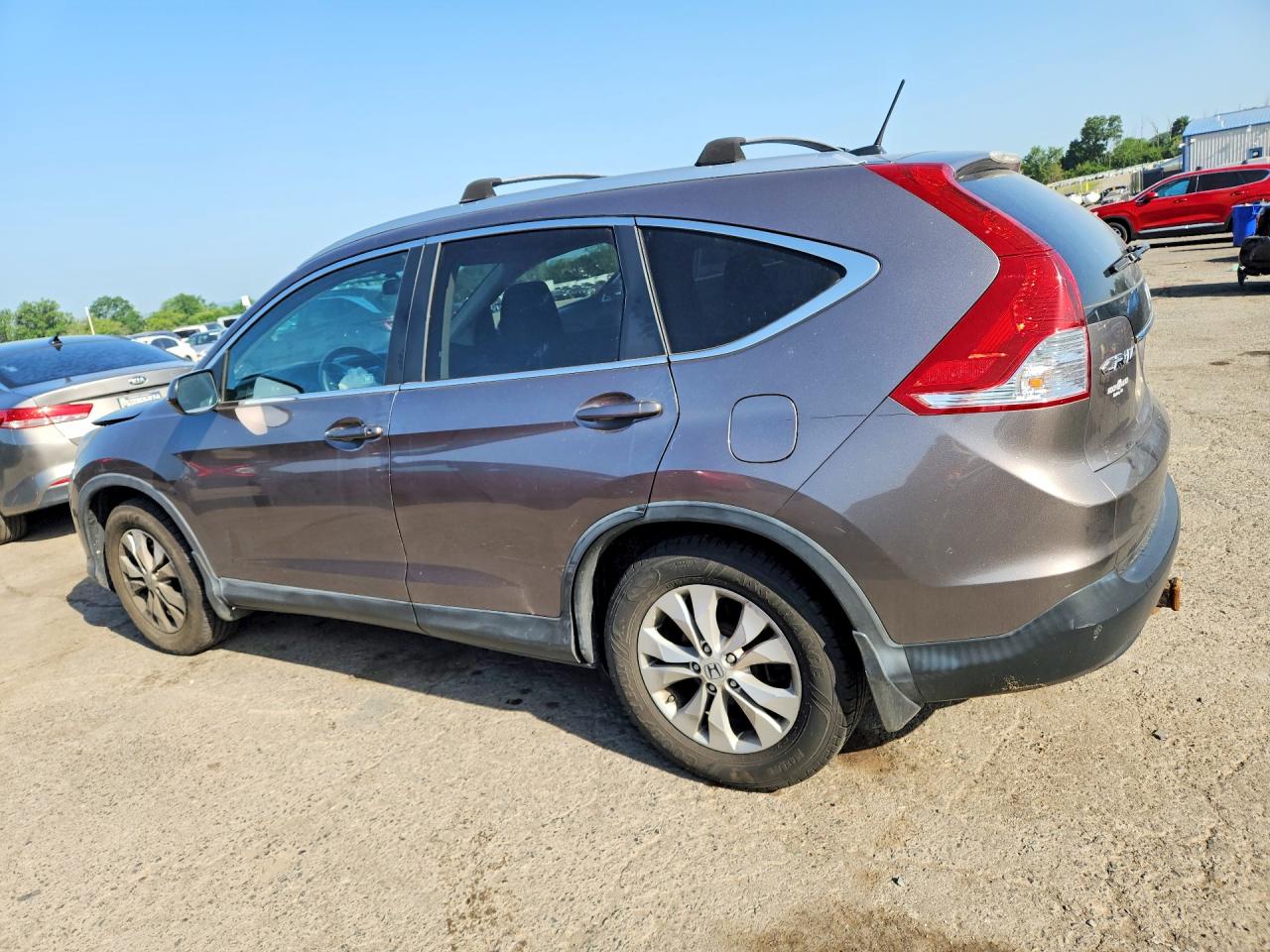 2012 Honda Cr-v Exl Gray vin: 5J6RM4H70CL019102