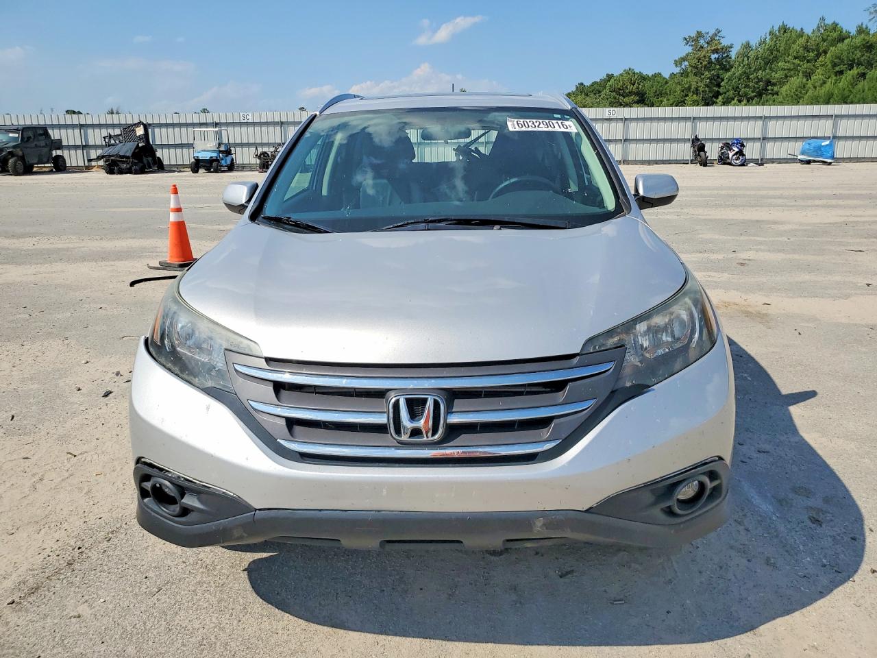 2012 Honda Cr-v Exl Silver vin: 5J6RM4H70CL020802