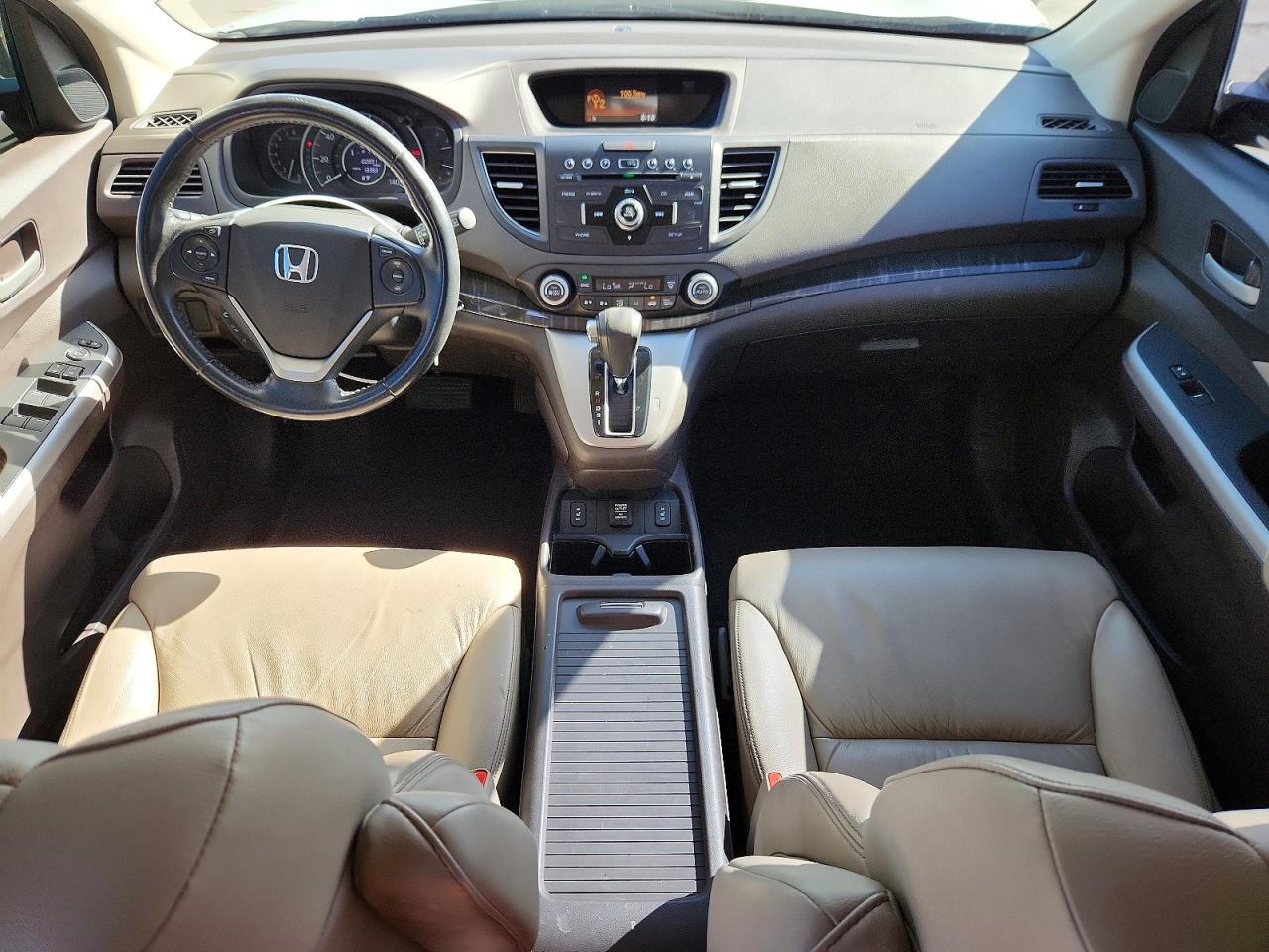 2012 Honda Cr-v Exl Белый vin: 5J6RM4H70CL039558