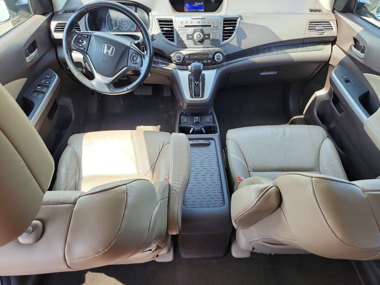 2012 Honda Cr-v Exl White vin: 5J6RM4H70CL068154