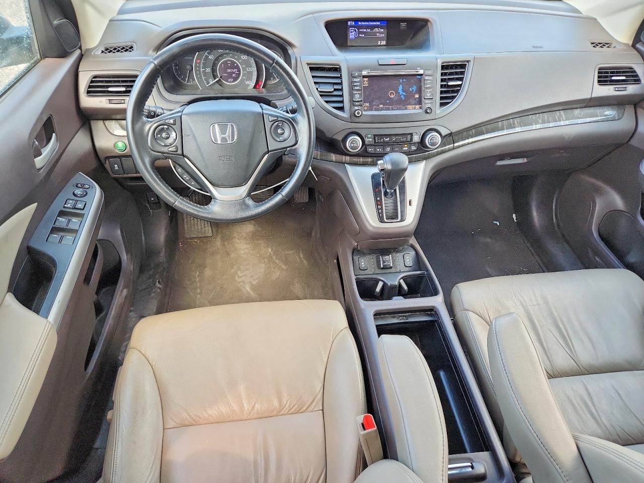 2012 Honda Cr-v Exl White vin: 5J6RM4H70CL071068