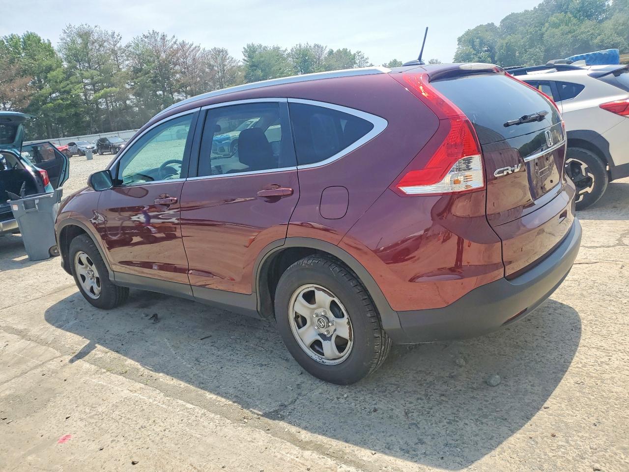 2013 Honda Cr-v Exl Burgundy vin: 5J6RM4H70DL004617