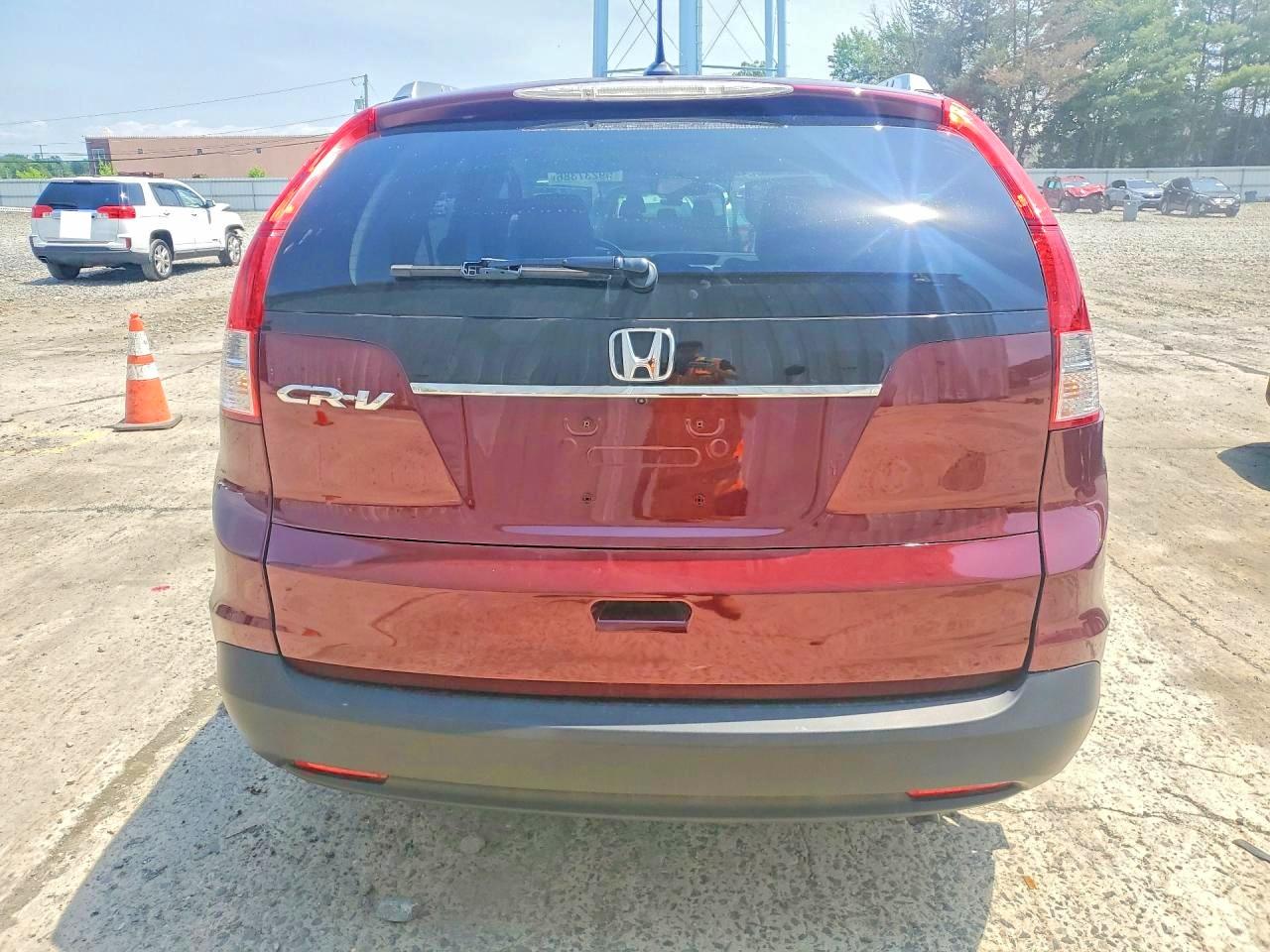 2013 Honda Cr-v Exl Burgundy vin: 5J6RM4H70DL004617