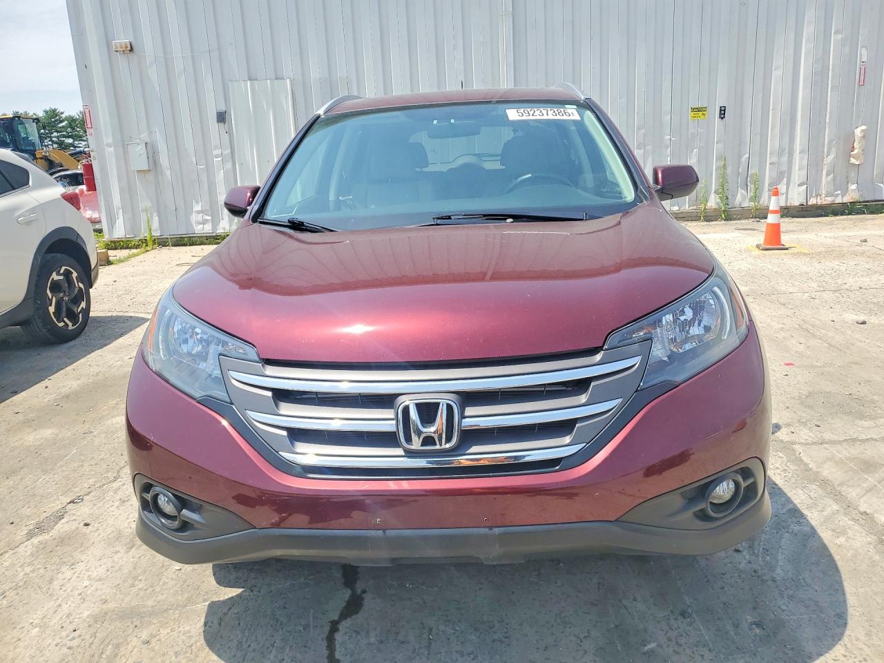 2013 Honda Cr-v Exl Burgundy vin: 5J6RM4H70DL004617