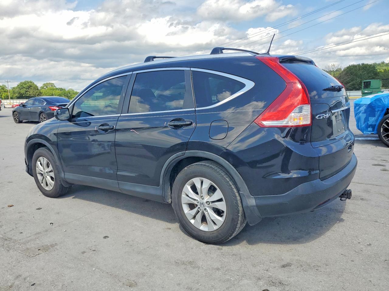 2013 Honda Cr-v Exl Black vin: 5J6RM4H70DL009221