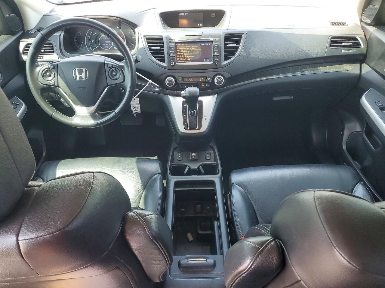 2013 Honda Cr-v Exl Black vin: 5J6RM4H70DL009221