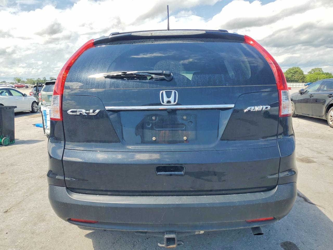 2013 Honda Cr-v Exl Black vin: 5J6RM4H70DL009221