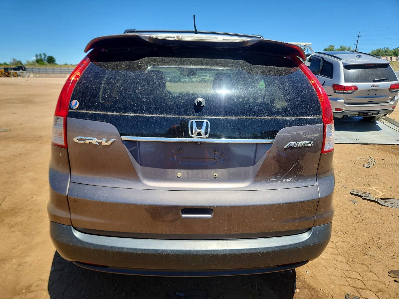 2013 Honda Cr-v Exl Charcoal vin: 5J6RM4H70DL026164