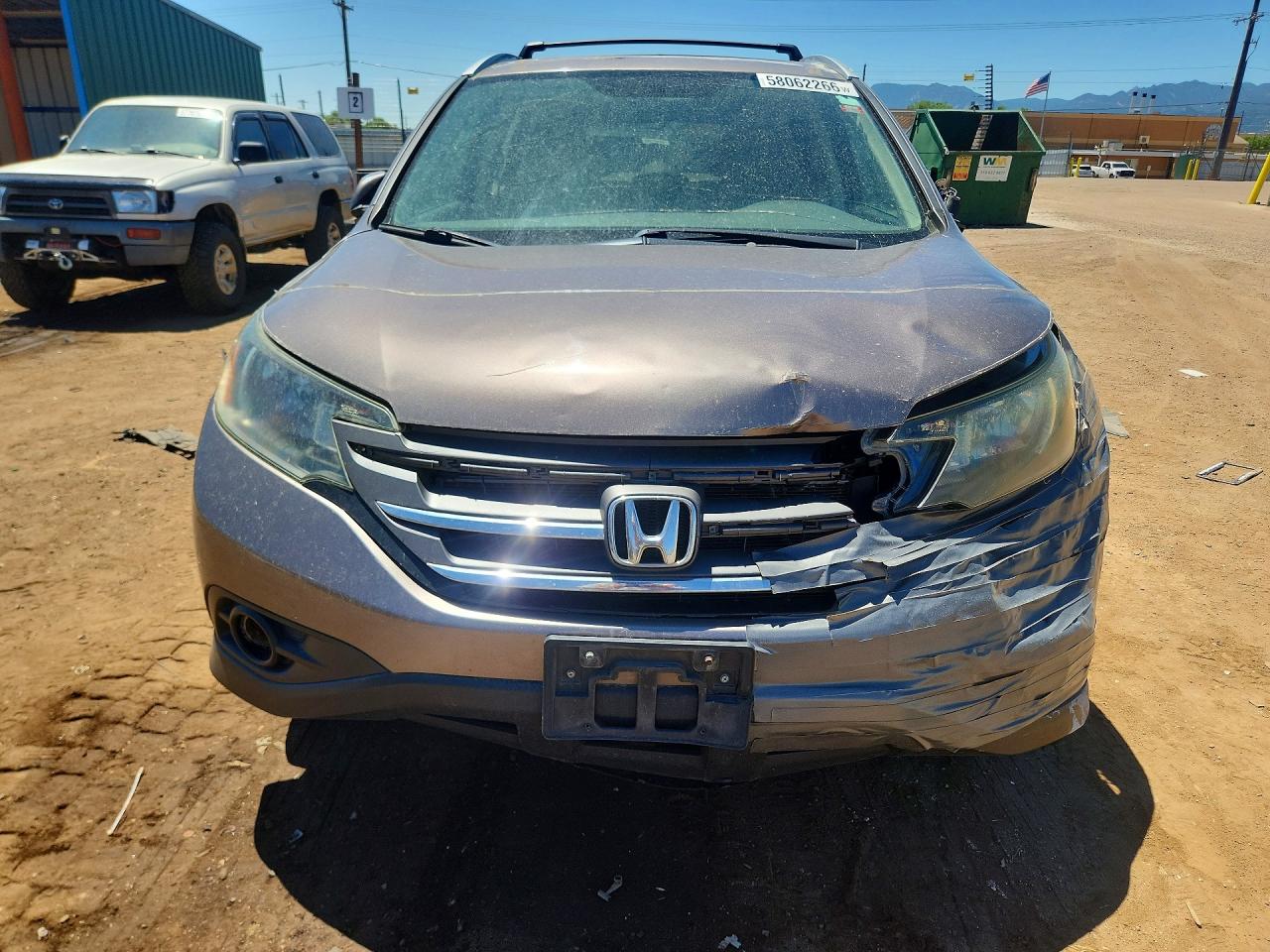 2013 Honda Cr-v Exl Charcoal vin: 5J6RM4H70DL026164