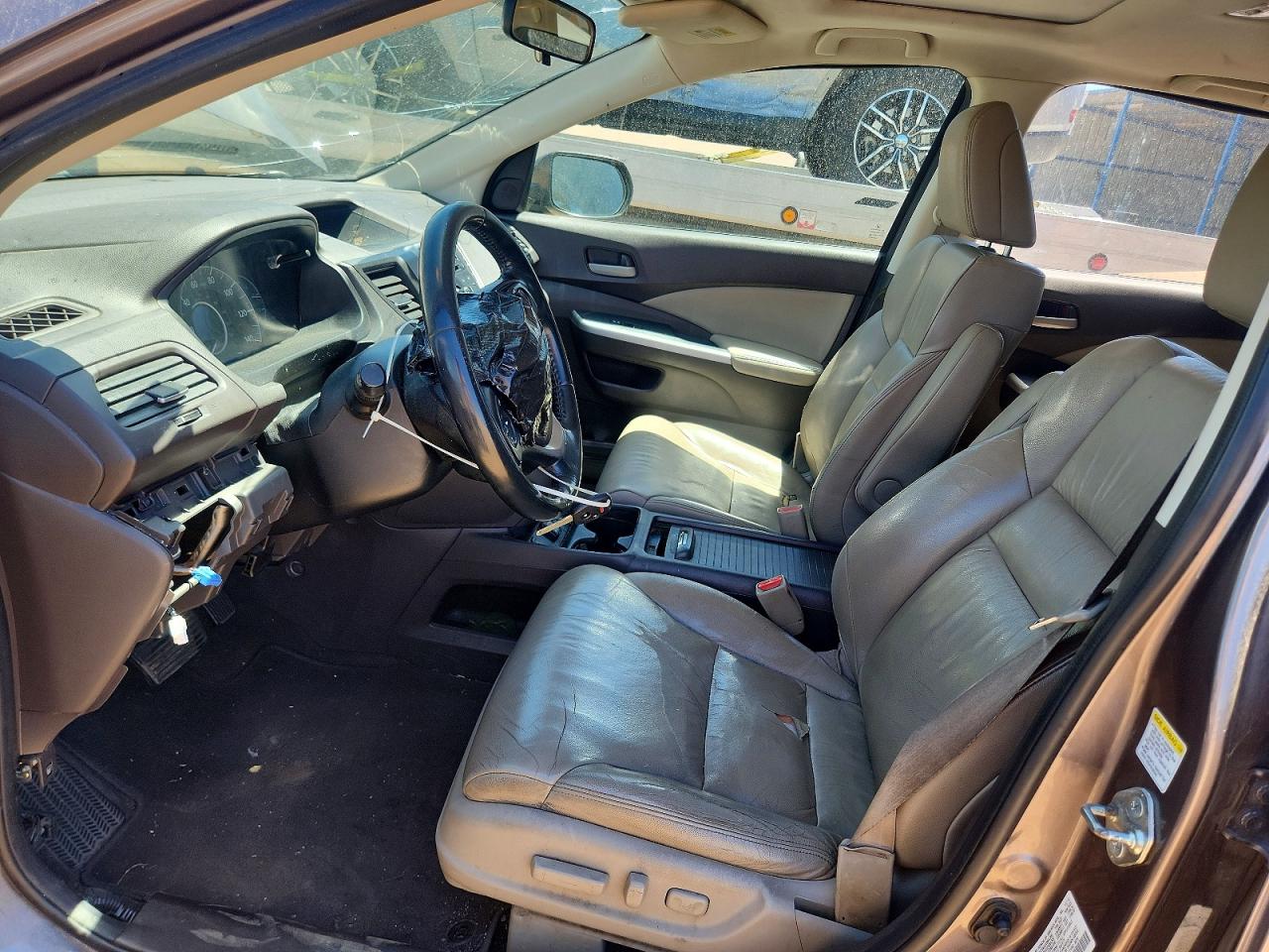 2013 Honda Cr-v Exl Charcoal vin: 5J6RM4H70DL026164