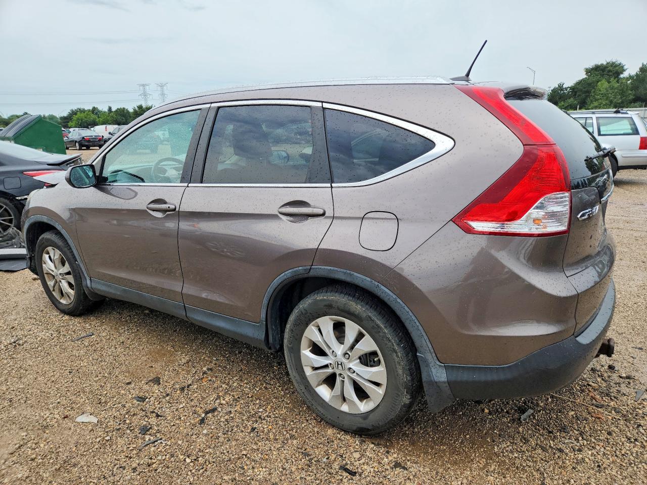 2013 Honda Cr-v Exl Gray vin: 5J6RM4H70DL028724