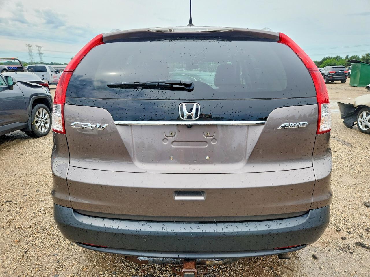 2013 Honda Cr-v Exl Gray vin: 5J6RM4H70DL028724