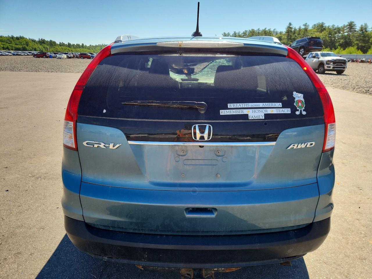 2013 Honda Cr-v Exl Синий vin: 5J6RM4H70DL033213