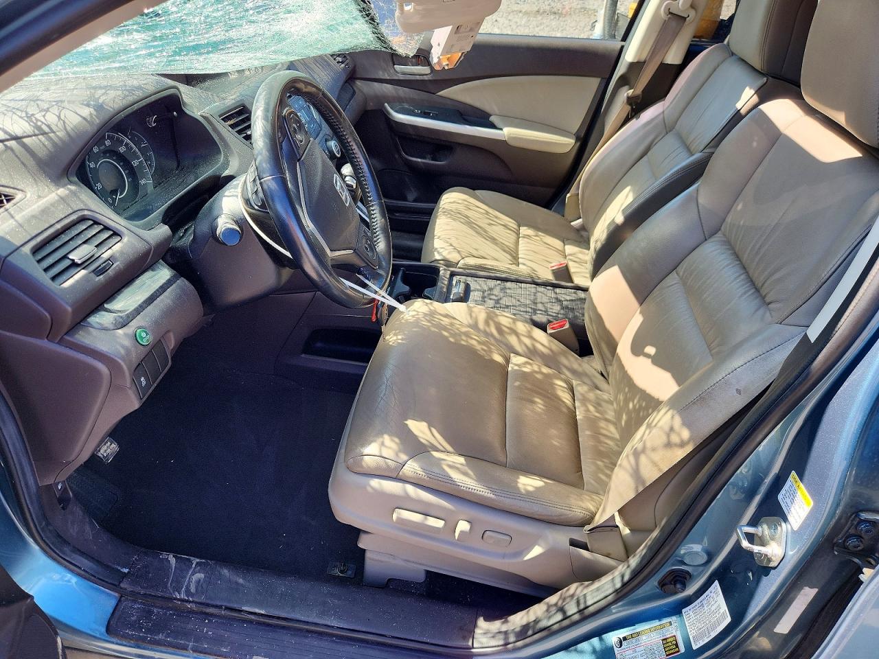 2013 Honda Cr-v Exl Синий vin: 5J6RM4H70DL033213