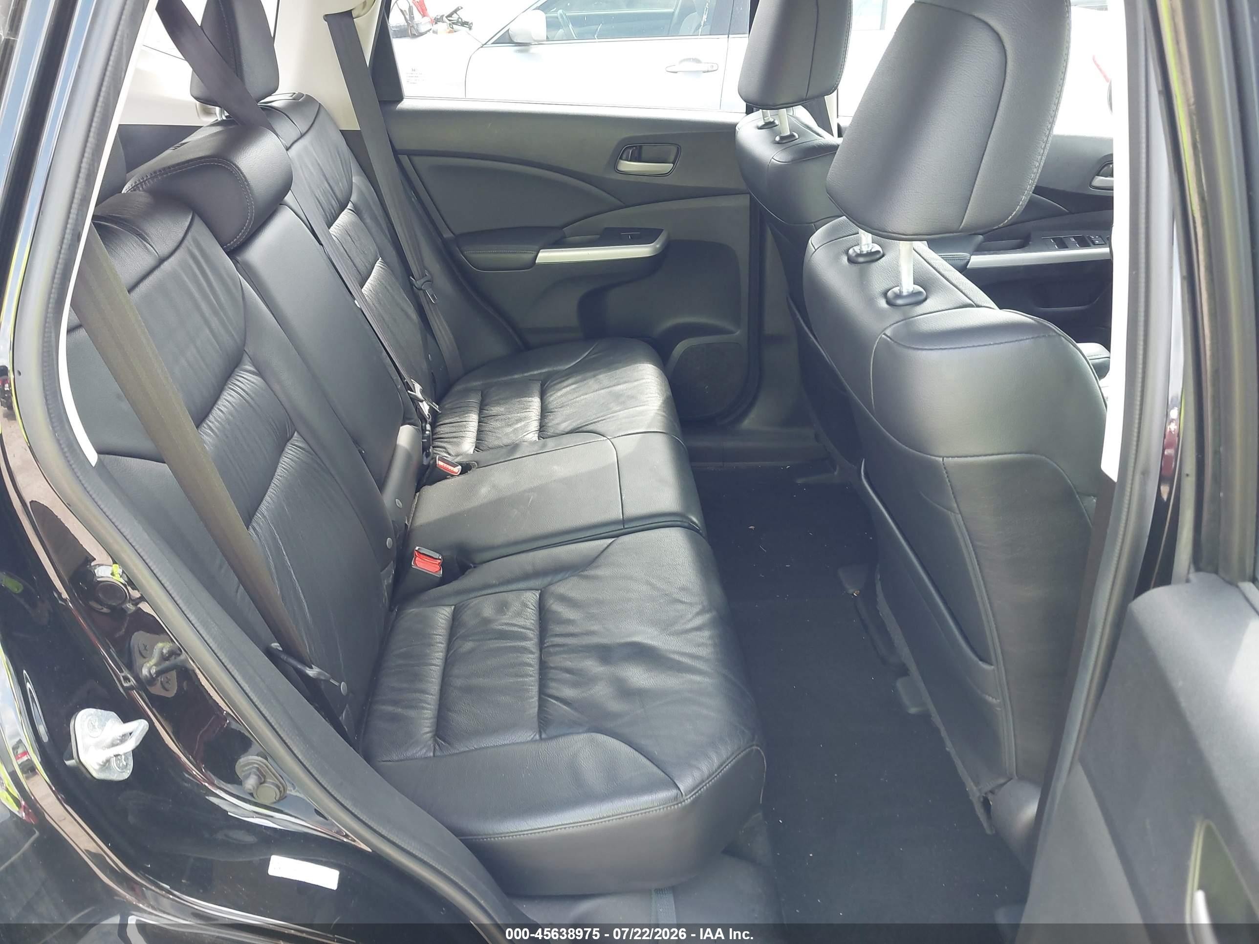 2013 Honda Cr-v Ex-l Черный vin: 5J6RM4H70DL055759