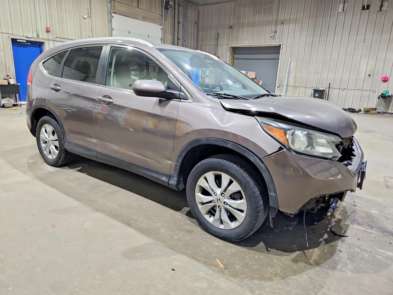 2013 Honda Cr-v Exl Brown vin: 5J6RM4H70DL060847