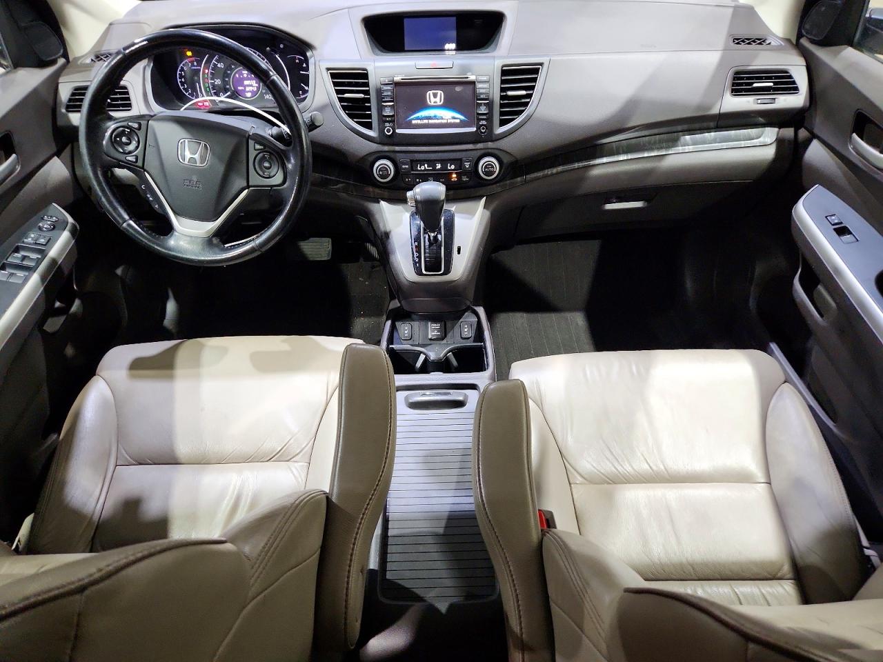 2013 Honda Cr-v Exl Brown vin: 5J6RM4H70DL060847