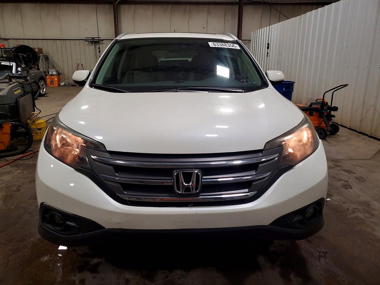 2013 Honda Cr-v Exl White vin: 5J6RM4H70DL064185