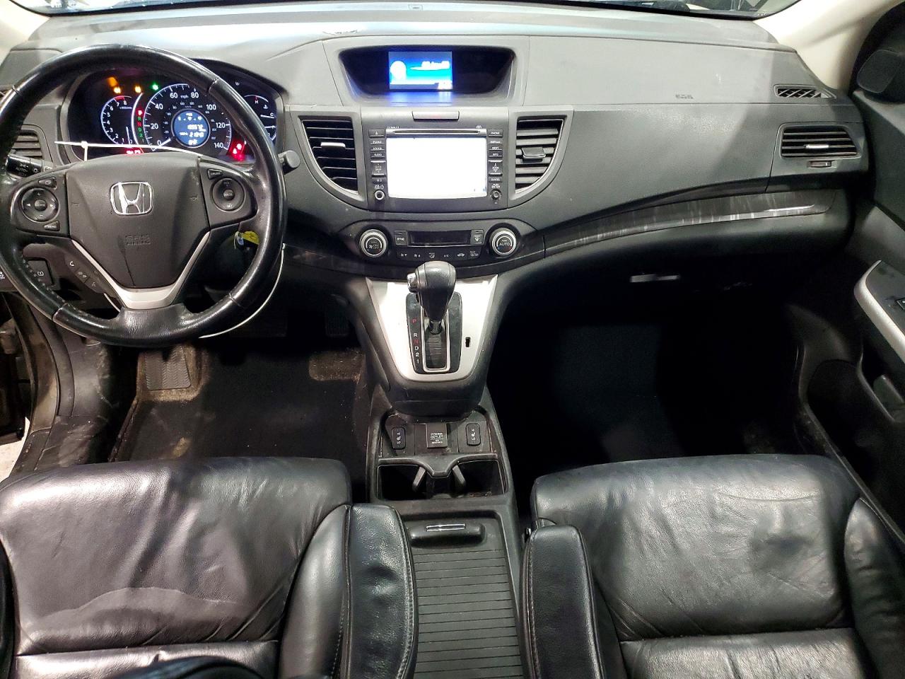 2014 Honda Cr-v Exl Brown vin: 5J6RM4H70EL064687