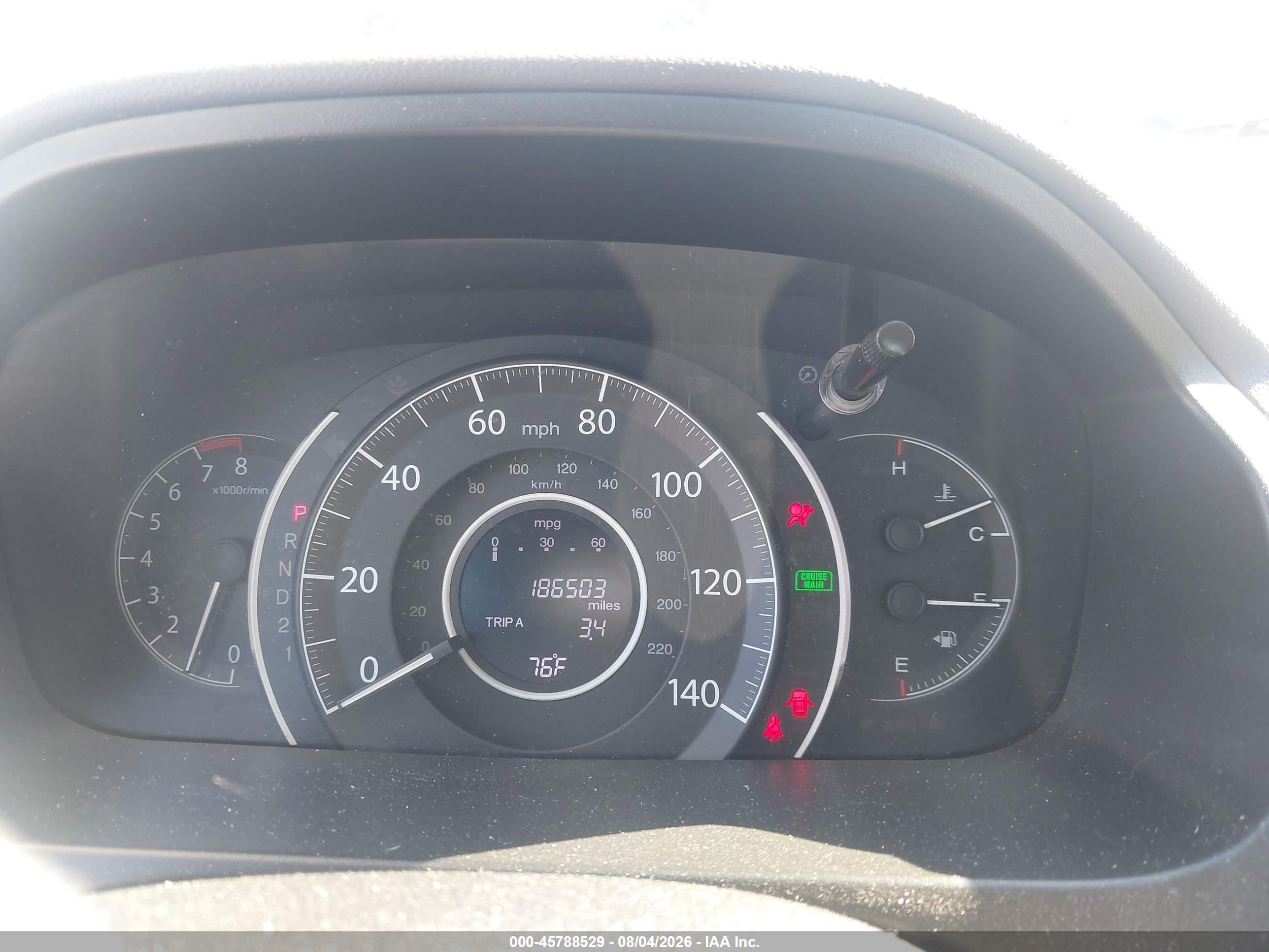 2014 Honda Cr-v Ex-l Blue vin: 5J6RM4H70EL067069