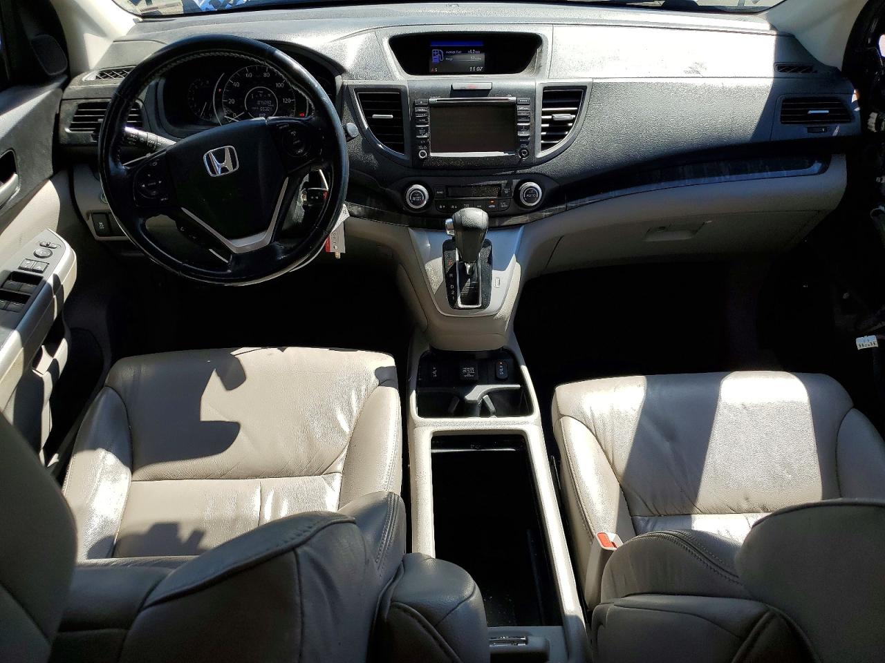 2014 Honda Cr-v Exl Blue vin: 5J6RM4H70EL073261