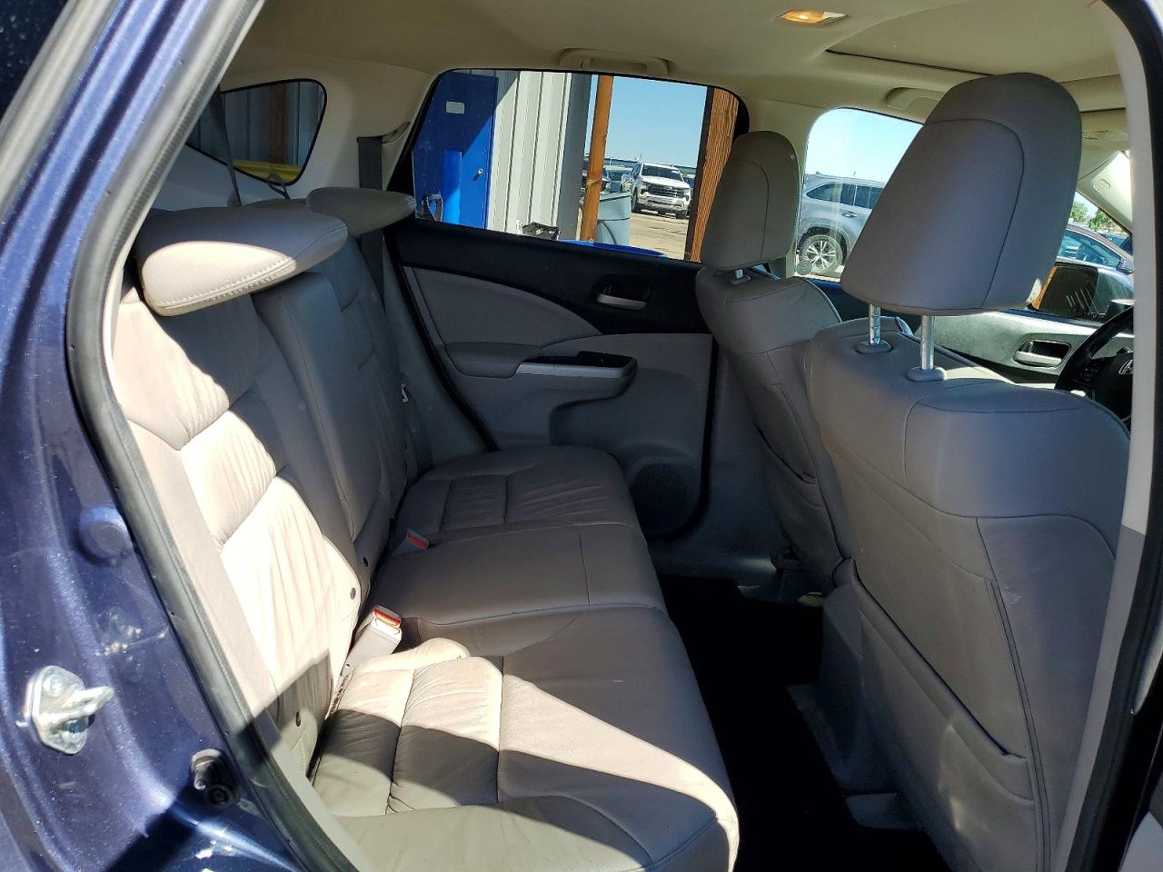 2014 Honda Cr-v Exl Blue vin: 5J6RM4H70EL073261