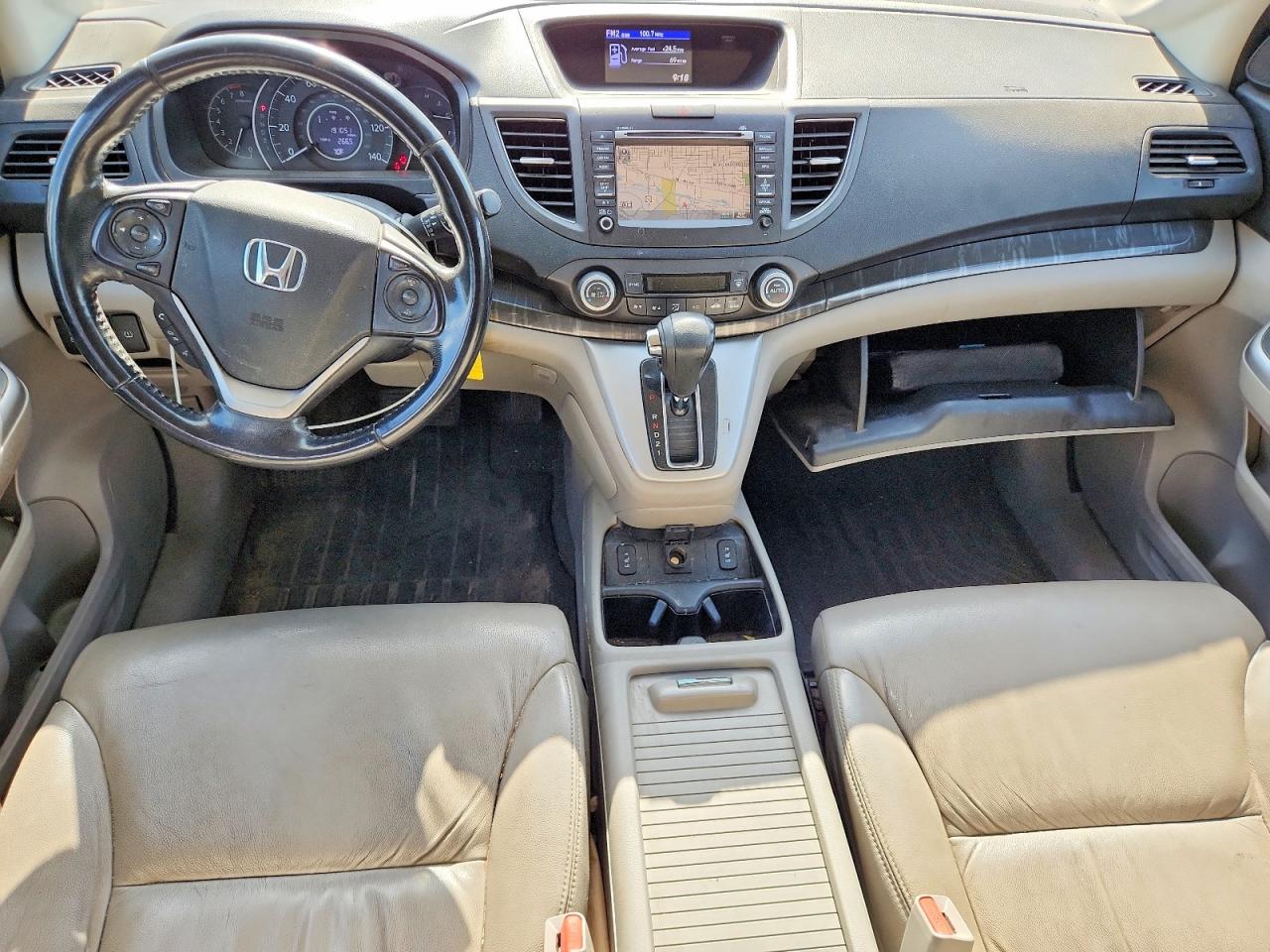 2014 Honda Cr-v Exl Burgundy vin: 5J6RM4H70EL079559