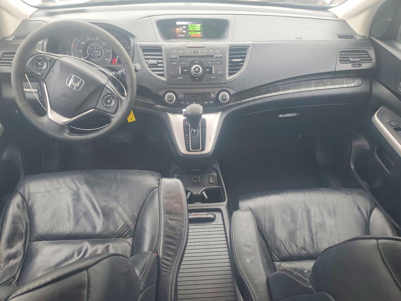 2014 Honda Cr-v Exl White vin: 5J6RM4H70EL094515