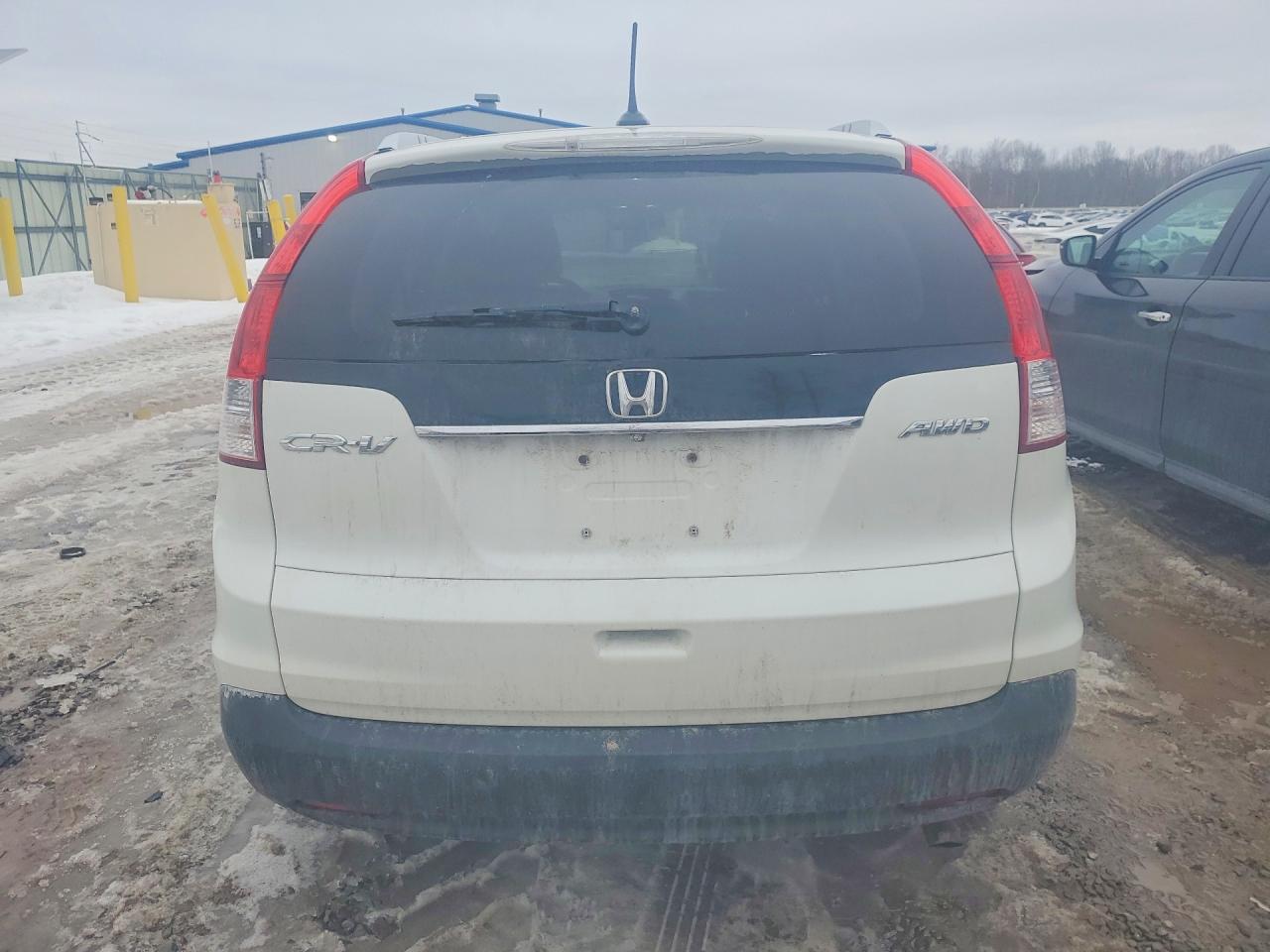 2014 Honda Cr-v Exl White vin: 5J6RM4H70EL094515