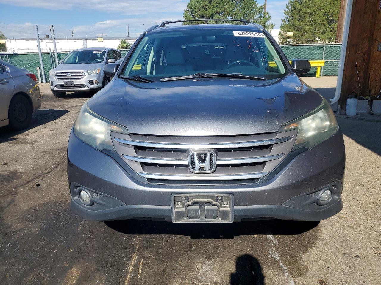 2014 Honda Cr-v Exl Серый vin: 5J6RM4H70EL106209