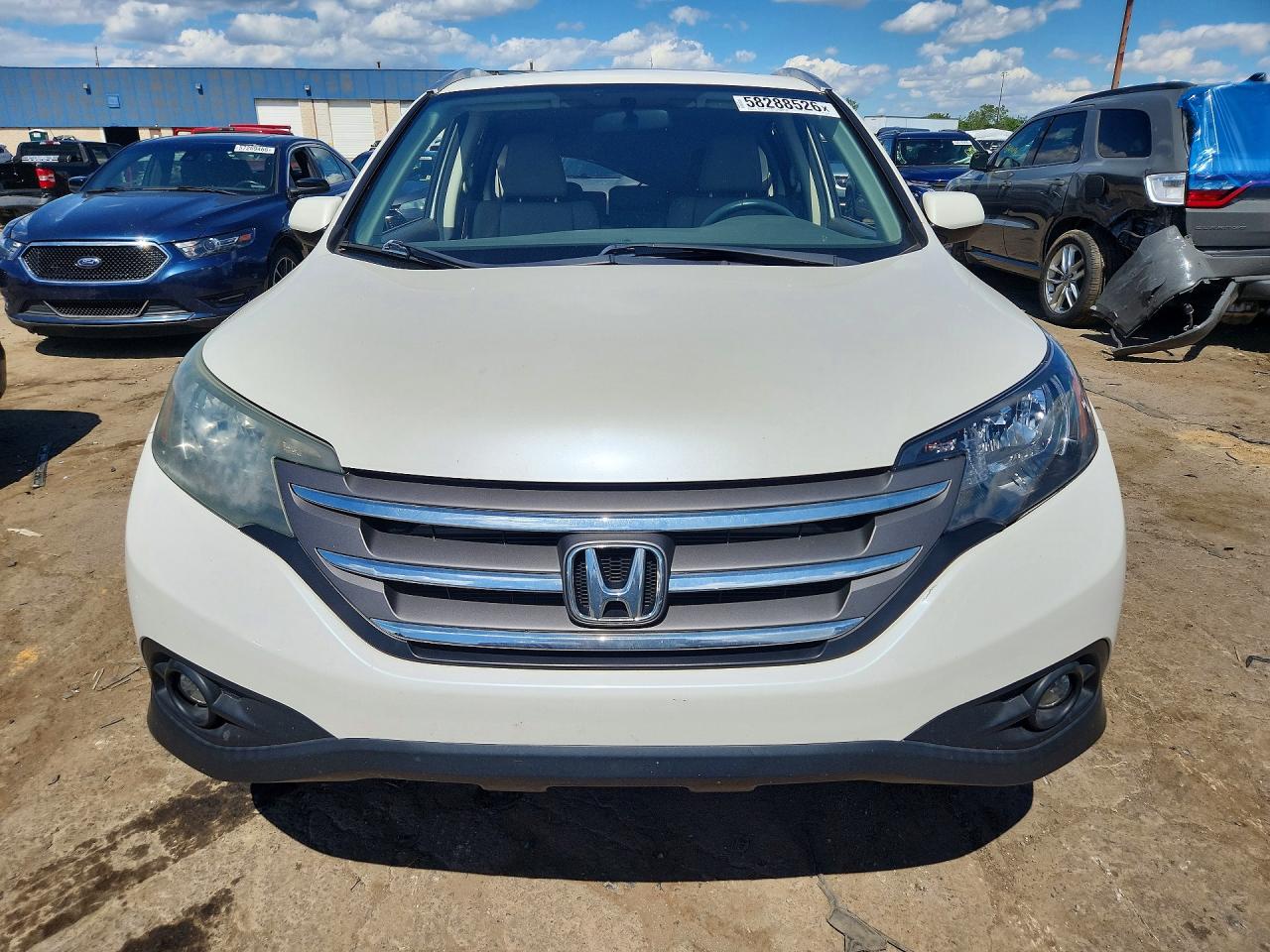 2014 Honda Cr-v Exl Белый vin: 5J6RM4H70EL113919
